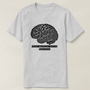T-shirt Cette machine tue les fascistes