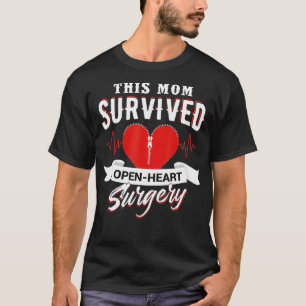 T-shirt Cette Maman Survivait Open Heart Chirurgie Cadeaux