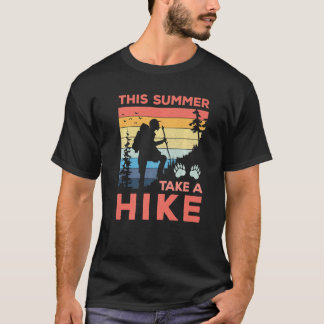T-shirt Cette randonnée estivale et amusez-vous dans la na