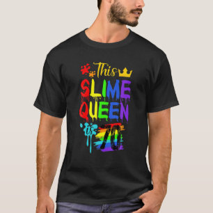 T-shirt Cette Slime Reine Est Âgée De 70 Ans Reine Fa