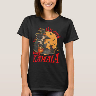 T-shirt Cette Sorcière Vote Kamala Witchy Halloween fémini