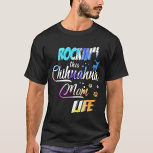 T-shirt Cette vie Chihuahua Maman Morkie Propriétaire du c