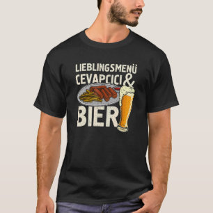 T-shirt Cévapcici Kebab cuisine balkanique