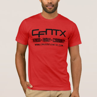 T-shirt CFNTX - Rouge