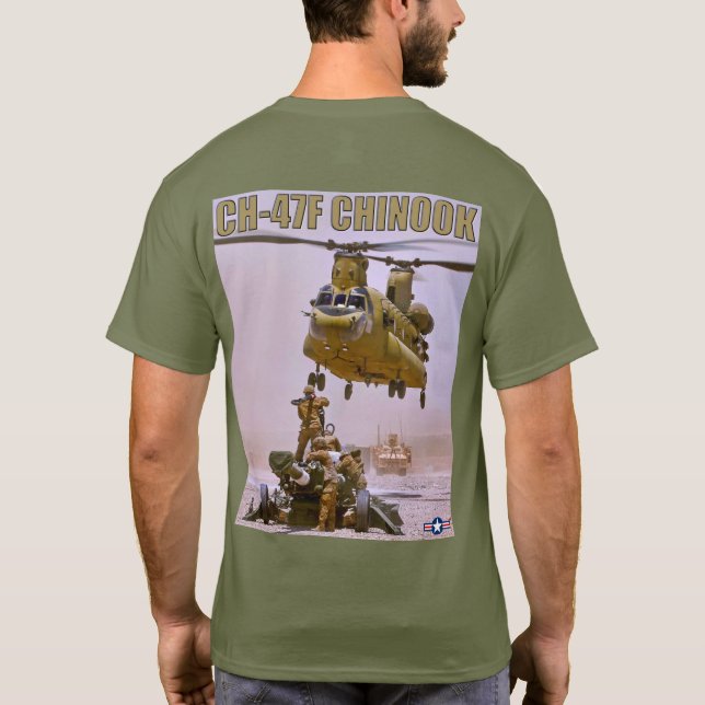 T-SHIRT CH-47F CHINOOK (Dos)