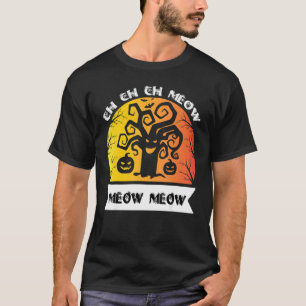 T-shirt Ch Ch Ch Ch Meow Meow Effrayant Costume Vendredi H