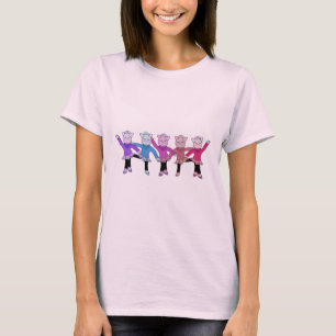 T-shirt Ch?ur d'agitation de Piggly
