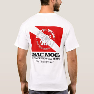 T-shirt Chac Mool (les meilleures cavernes)