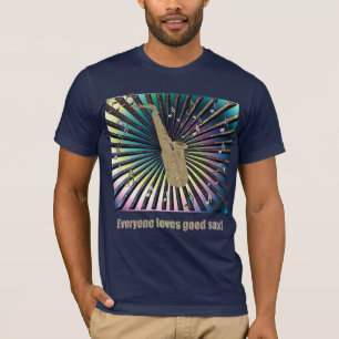 T-shirt Chacun aime le bon saxo !
