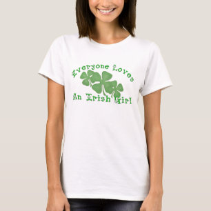 T-shirt Chacun aime une fille irlandaise