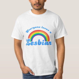 T-shirt Chacun aime une lesbienne