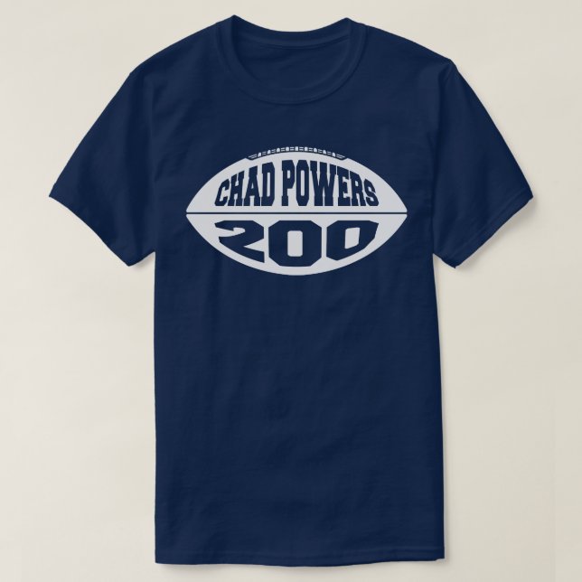 T-shirt Chad Powers 200 White (Design devant)