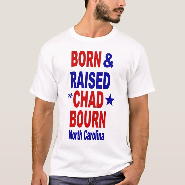 T-shirt Chadbourn soutenu et augmenté (Devant)