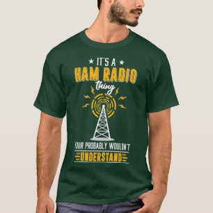 T-shirt Chaîne Amateur Ham Radio Opérateur Shirt Don Son J