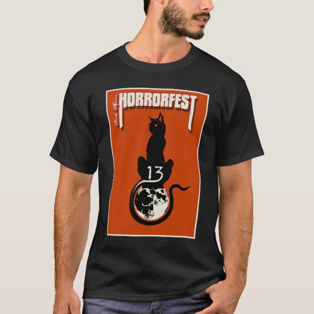 T-shirt Chaîne Chat Lucky #13 (Devant)