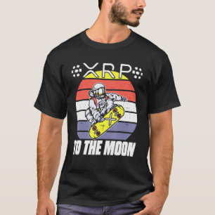 T-shirt Chaîne de verrouillage rétro de l'astronaute XRP 1