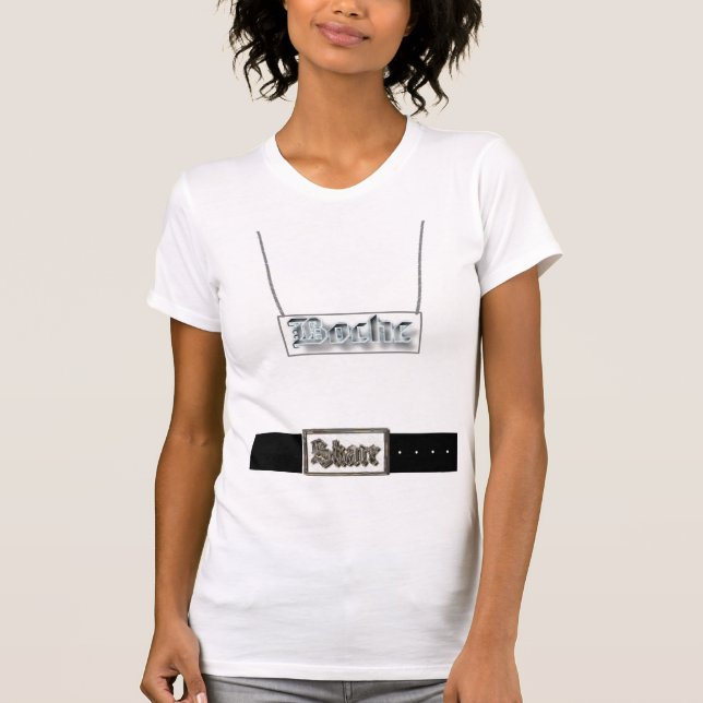 T-shirt chaîne W, boucle (Devant)