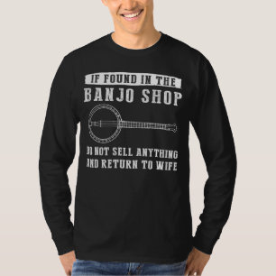 T-shirt Chaînes, Épouses et Rires : Si trouvé dans le Ba