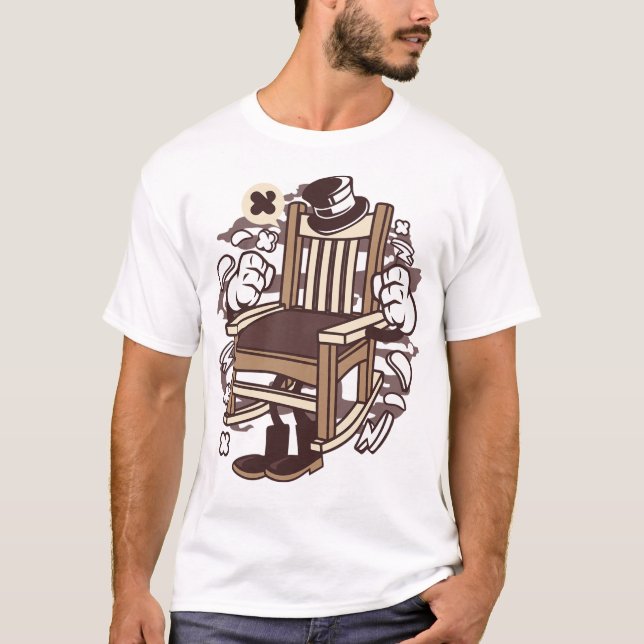 T-shirt Chaise à rocher (Devant)