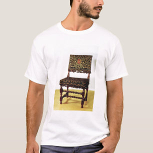 T-shirt Chaise avec les civières en spirale, fin du 17ème