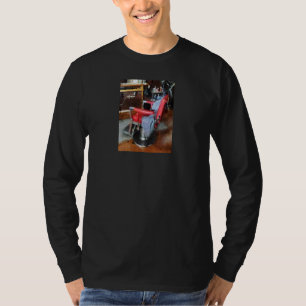 T-shirt Chaise de barbier rouge