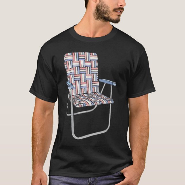 T-shirt Chaise de pelouse (Devant)