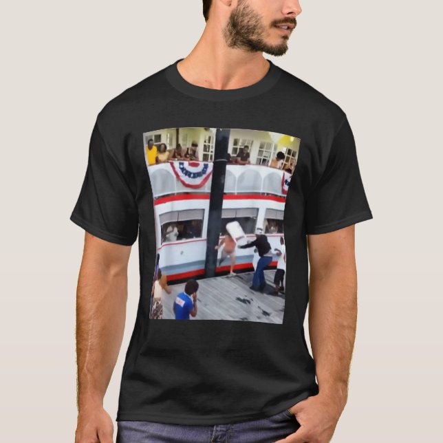 T-shirt chaise drôle (Devant)