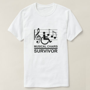 T-SHIRT CHAISES MUSICALES - SURVIVANT