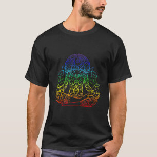 T-shirt Chakra Yoga Méditation Spirituelle Chakra Yoga Plu