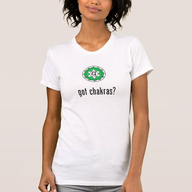 T-shirt chakras obtenus ? (Coeur) (Devant)
