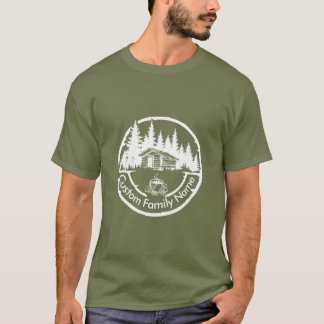 T-shirt Chalet Cabane Grange Maison de Campagne | Nom de F