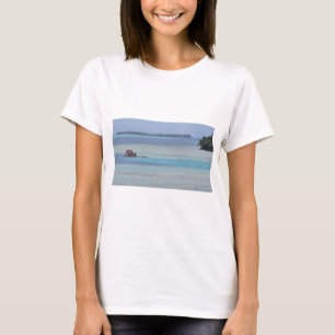 T-shirt Chalet de pêcheur sur la magnifique Raiatea