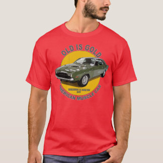 T-shirt Challenger RT HEMI 426 American Muscle 60s les ann