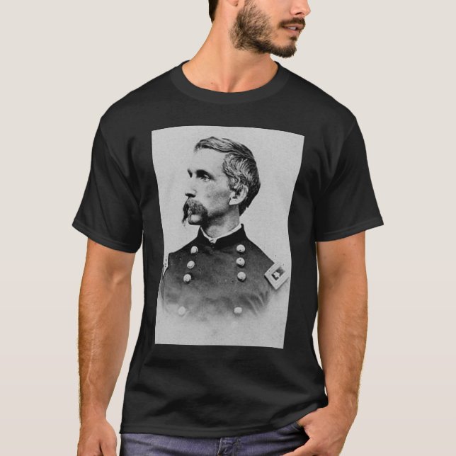 T-shirt Chamberlain et citation - noir (Devant)