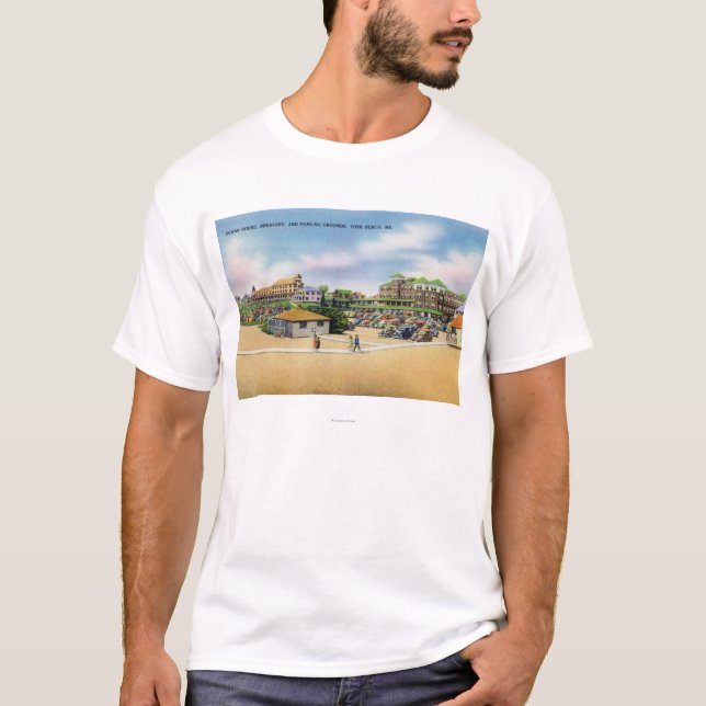 T-shirt Chambre d'océan, briseurs, et au sol de (Devant)