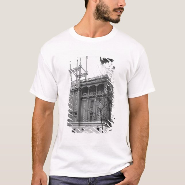 T-shirt Chambre phénicienne, exposition universelle, Paris (Devant)