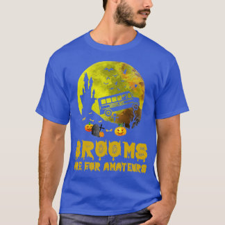 T-shirt Chambres Amateurs Conducteur de bus scolaire Hallo