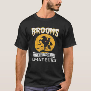 T-shirt Chambres Pour Amateurs Halloween Horse Witse Moon