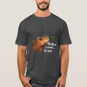 T-shirt Chameau assoiffé