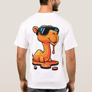 T-shirt Chameau Cool Drip portant des lunettes de soleil