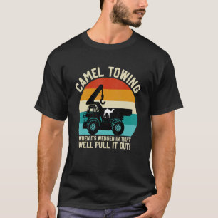 T-shirt Chameau Twing Retro Humour Adulte Dit Halloween