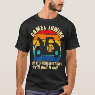 T-shirt Chameau Twing Retro Humour Adulte Dit Halloween