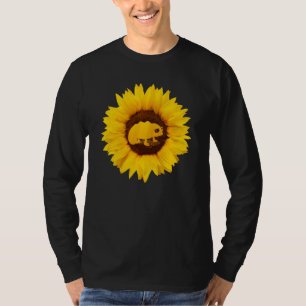 T-shirt Chameleon Femme Homme Lizard Animal Tournesol