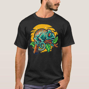 T-shirt Chameleon Reptile Reptiles Lizard Animal Pet Terra