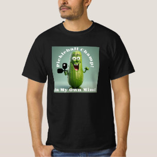 T-shirt chamois de terrain de Pickleball