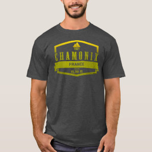 T-shirt Chamonix Station de ski France