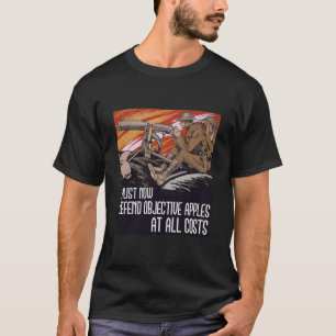 T-shirt Champ de bataille 1 Objectif Pommes essentielles