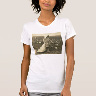 T-shirt Champ de coton