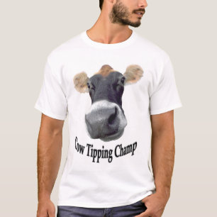 T-shirt Champ de cow pourboire
