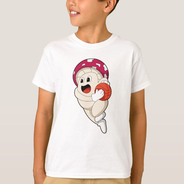 T-shirt Champagne de basket-ball (Devant)